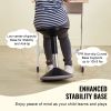 VEVOR Wobble Chair, Height-Adjustable (15.7-21.7") Active Chair, Flexible Seating Wobble Stool Made of PVC+ABS Improves Focus & Posture
