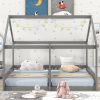 Twin Size House Platform Beds; Two Shared Beds